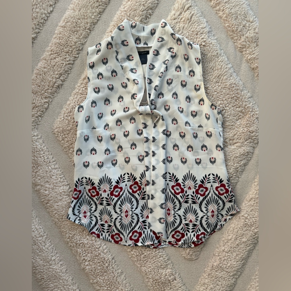 Ann Taylor Tie-front blouse